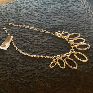 Carol dauplaise gold plated necklace. NWT